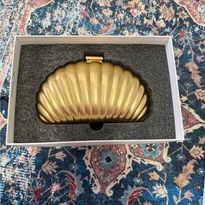 Jonathan SIMKHAI Gold Monet Shell Bag Purse New in Box Tags